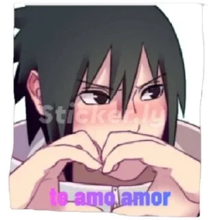 ❤ emoji @stickermaze│@stickerXhub│𝐍𝐀𝐑𝐔𝐓𝐎 Telegram sticker 24 of 113