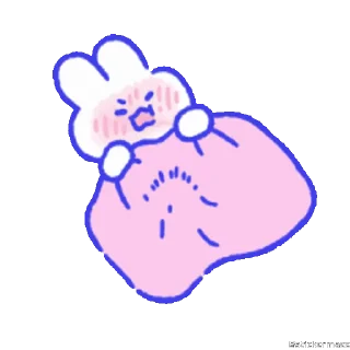 Sticker from @stickermaze | CuteBunny2.