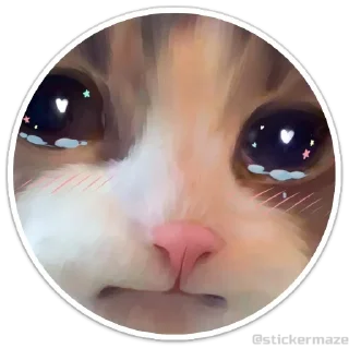 😺 emoji @stickermaze | Cats2 Telegram sticker 9 of 75