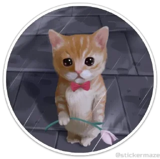 😺 emoji @stickermaze | Cats2 Telegram sticker 17 of 75