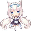 😜 emoji ネコぱら Telegram sticker 12 of 80