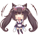 😆 emoji ネコぱら Telegram sticker 16 of 80