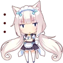 😐 emoji ネコぱら Telegram sticker 13 of 80