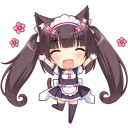 😆 emoji ネコぱら Telegram sticker 24 of 80