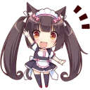 🙋 emoji ネコぱら Telegram sticker 19 of 80
