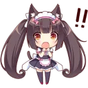 😮 emoji ネコぱら Telegram sticker 18 of 80