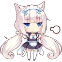 💨 emoji ネコぱら Telegram sticker 3 of 80