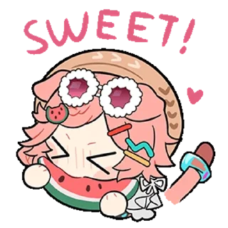 Sticker from Arknights - Athi