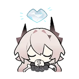 Sticker from Arknights - Athi