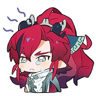 Sticker from Arknights - Athi