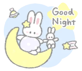⭐ emoji The fluffy bunny sticker35 @deazzle Telegram sticker 7 of 40
