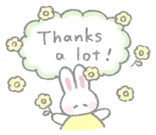 ⭐ emoji The fluffy bunny sticker35 @deazzle Telegram sticker 11 of 40