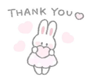 ⭐ emoji The fluffy bunny sticker35 @deazzle Telegram sticker 9 of 40