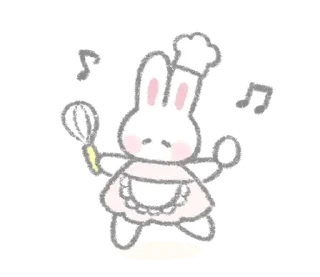 ⭐ emoji The fluffy bunny sticker35 @deazzle Telegram sticker 18 of 40
