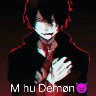 😈 emoji 🄰🄺🄳 ⚝ [ DEMØN😈 ]'s sticker pack (@Mikasa_Ackr_bot) Telegram sticker 14 of 120