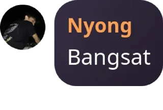 💋 emoji Nyongnyong Telegram sticker 8 of 17