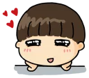 ❤ emoji Who cares. @tikelku Telegram sticker 11 of 41
