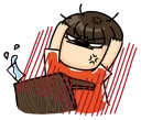 😡 emoji Who cares. @tikelku Telegram sticker 6 of 41