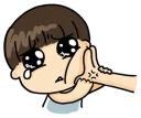 😢 emoji Who cares. @tikelku Telegram sticker 12 of 41
