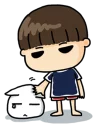 😐 emoji Who cares. @tikelku Telegram sticker 23 of 41