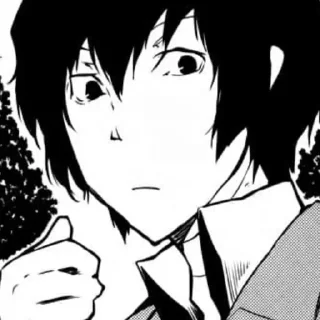 Sticker from Dazai :: @Hanim1O