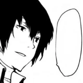 Sticker from Dazai :: @Hanim1O
