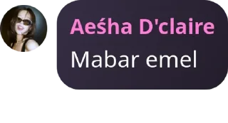 Sticker from Aeśha anak mama