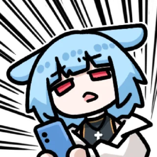 Sticker from B站 闪兔兔 @zhaxia_cn