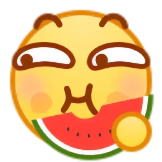 🍉 emoji b站 Telegram sticker 5 of 10