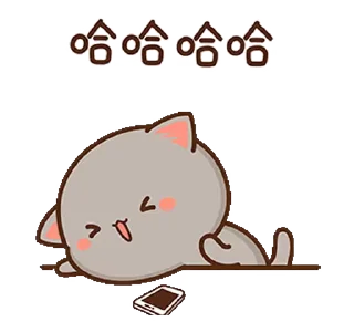😞 emoji 蜜桃貓&灰灰 @RekcitsEnilbot Telegram sticker 15 of 24