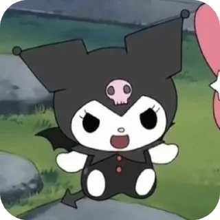 Sticker from Kuromi × Melody