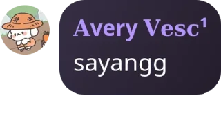 👈 emoji avery paling cakep pack by @QuotLyBot Telegram sticker 13 of 13