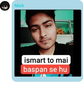 👨‍🦱 emoji उभरते युवा का संकलन🕉️ pack by @QuotLyBot Telegram sticker 1 of 105