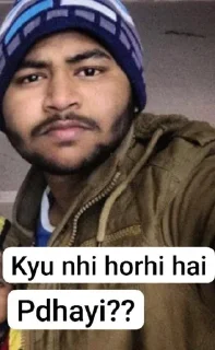 🤔 emoji उभरते युवा का संकलन🕉️ pack by @QuotLyBot Telegram sticker 14 of 105