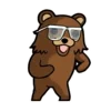 ⭐️ emoji PedoBearStaticEmoji Telegram sticker 20 of 47