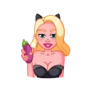 🍆 emoji @stickersbag Premium Pack Telegram sticker 22 of 28