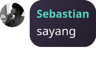 Sticker from Bastian ganteng