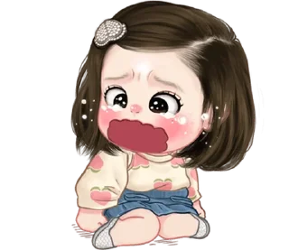 ⭐ emoji Lookpeach So cute (ENG) Telegram sticker 15 of 40