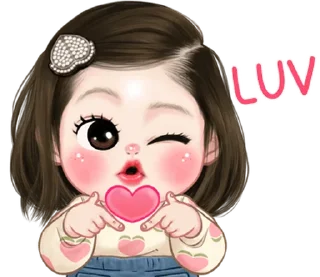 ⭐ emoji Lookpeach So cute (ENG) Telegram sticker 4 of 40