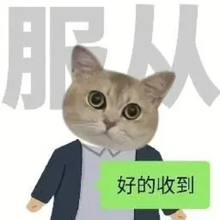 Sticker from 猫meme @likeNSFW @ziyuansousuo4