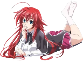 Sticker from High School DxD ➜ @AnimeStickersIndo