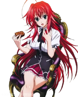Sticker from High School DxD ➜ @AnimeStickersIndo