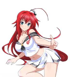 Sticker from High School DxD ➜ @AnimeStickersIndo