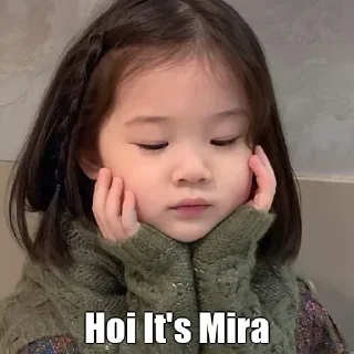 ❤ emoji Mira Ka Pack ❤️ Telegram sticker 2 of 42