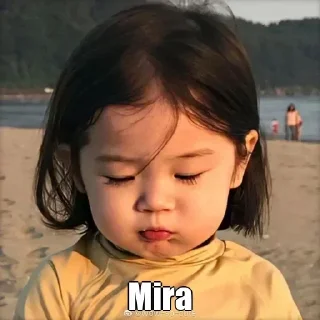 😌 emoji Mira Ka Pack ❤️ Telegram sticker 3 of 42