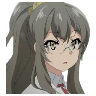 🤨 emoji Senpai mai Telegram sticker 13 of 47