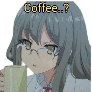 ⁉️ emoji Senpai mai Telegram sticker 11 of 47