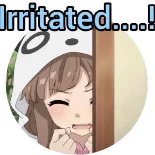 😖 emoji Senpai mai Telegram sticker 24 of 47