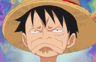 Sticker from MONKEY D LUFFY