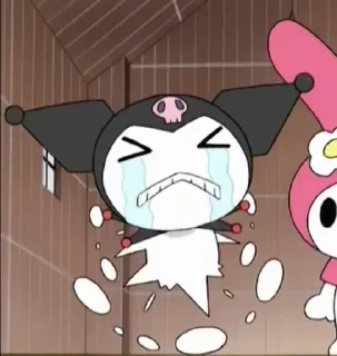 Sticker from Kuromi & My Melody // @ZoldyckStickers
